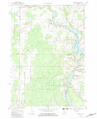 Download a high-resolution, GPS-compatible USGS topo map for Edenville, MI (1983 edition)