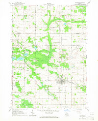 Download a high-resolution, GPS-compatible USGS topo map for Edmore, MI (1965 edition)
