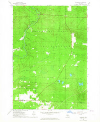 Download a high-resolution, GPS-compatible USGS topo map for Eldorado, MI (1964 edition)
