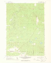 preview thumbnail of historical topo map of Crawford County, MI in 1963
