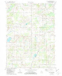 Download a high-resolution, GPS-compatible USGS topo map for Ellis Corners, MI (1982 edition)