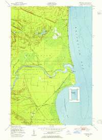Download a high-resolution, GPS-compatible USGS topo map for Emerson, MI (1955 edition)