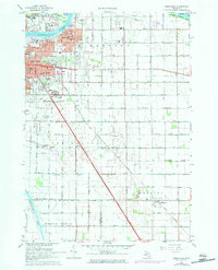 Download a high-resolution, GPS-compatible USGS topo map for Essexville, MI (1984 edition)