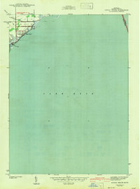 preview thumbnail of historical topo map of Estral Beach, MI in 1942