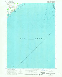 1967 Map of Estral Beach, MI, 1969 Print