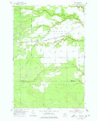 Download a high-resolution, GPS-compatible USGS topo map for Fibre, MI (1978 edition)