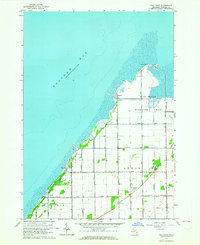 Download a high-resolution, GPS-compatible USGS topo map for Fish Point, MI (1964 edition)