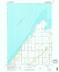 Download a high-resolution, GPS-compatible USGS topo map for Fish Point, MI (1974 edition)