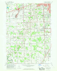 Download a high-resolution, GPS-compatible USGS topo map for Flat Rock NE, MI (1969 edition)