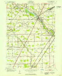 Download a high-resolution, GPS-compatible USGS topo map for Flat Rock, MI (1953 edition)