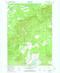 1950 Map of Missaukee County, MI, 1978 Print