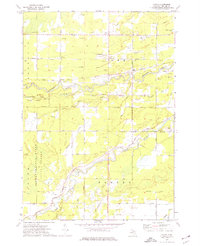 Download a high-resolution, GPS-compatible USGS topo map for Floyd, MI (1976 edition)