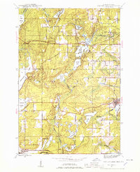 Download a high-resolution, GPS-compatible USGS topo map for Fortune Lakes, MI (1978 edition)