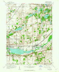 Download a high-resolution, GPS-compatible USGS topo map for Galesburg, MI (1962 edition)