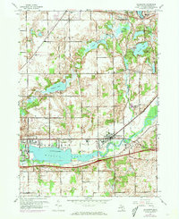 Download a high-resolution, GPS-compatible USGS topo map for Galesburg, MI (1973 edition)