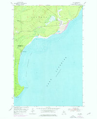 Download a high-resolution, GPS-compatible USGS topo map for Gay, MI (1976 edition)