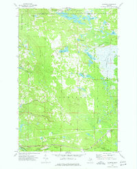 Download a high-resolution, GPS-compatible USGS topo map for Gilchrist, MI (1977 edition)