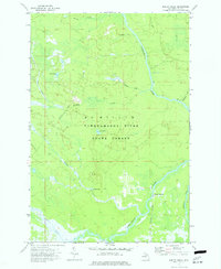Download a high-resolution, GPS-compatible USGS topo map for Gimlet Creek, MI (1977 edition)