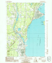 1985 Map of Gladstone