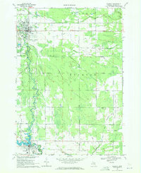 Download a high-resolution, GPS-compatible USGS topo map for Gladwin, MI (1971 edition)