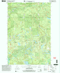 Download a high-resolution, GPS-compatible USGS topo map for Glitter Lake, MI (2004 edition)