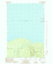 Download a high-resolution, GPS-compatible USGS topo map for Glovers Corner, MI (1985 edition)