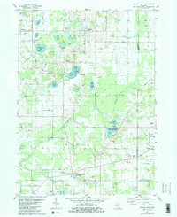 Download a high-resolution, GPS-compatible USGS topo map for Gobles East, MI (1982 edition)
