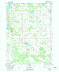 Download a high-resolution, GPS-compatible USGS topo map for Gobles West, MI (1982 edition)