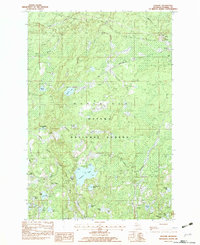 Download a high-resolution, GPS-compatible USGS topo map for Gogebic, MI (1983 edition)