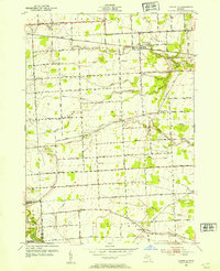 Download a high-resolution, GPS-compatible USGS topo map for Goodells, MI (1954 edition)