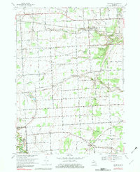 preview thumbnail of historical topo map of St. Clair County, MI in 1968