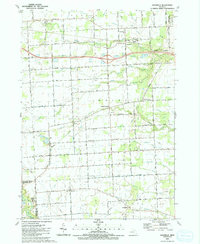 Download a high-resolution, GPS-compatible USGS topo map for Goodells, MI (1991 edition)