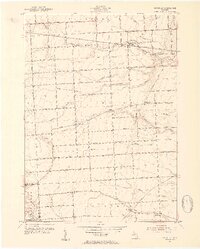 preview thumbnail of historical topo map of St. Clair County, MI in 1952