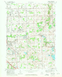 Download a high-resolution, GPS-compatible USGS topo map for Goodrich, MI (1971 edition)
