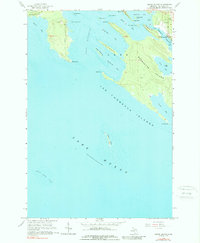 Download a high-resolution, GPS-compatible USGS topo map for Goose Island, MI (1989 edition)
