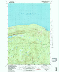 Download a high-resolution, GPS-compatible USGS topo map for Government Peak, MI (1981 edition)