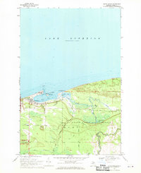 Download a high-resolution, GPS-compatible USGS topo map for Grand Marais, MI (1970 edition)