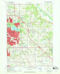 Download a high-resolution, GPS-compatible USGS topo map for Grand Rapids East, MI (1969 edition)