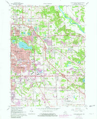 Download a high-resolution, GPS-compatible USGS topo map for Grand Rapids East, MI (1982 edition)