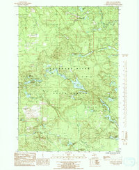 Download a high-resolution, GPS-compatible USGS topo map for Green Hills, MI (1992 edition)