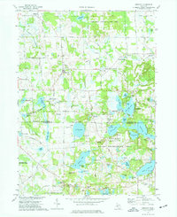 Download a high-resolution, GPS-compatible USGS topo map for Gregory, MI (1977 edition)