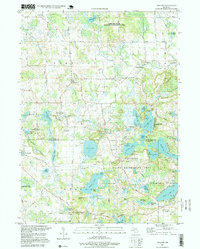 Download a high-resolution, GPS-compatible USGS topo map for Gregory, MI (1999 edition)