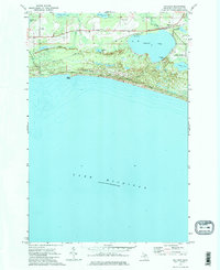 Download a high-resolution, GPS-compatible USGS topo map for Gulliver, MI (1975 edition)