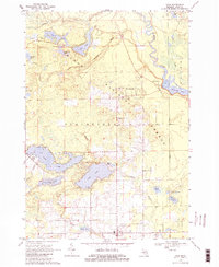 Download a high-resolution, GPS-compatible USGS topo map for Hale, MI (1984 edition)