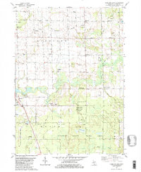 Download a high-resolution, GPS-compatible USGS topo map for Hamilton East, MI (1981 edition)