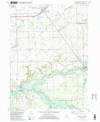 Download a high-resolution, GPS-compatible USGS topo map for Hamilton West, MI (1982 edition)