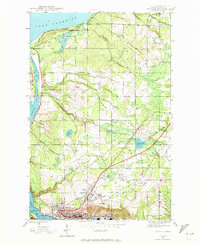 Download a high-resolution, GPS-compatible USGS topo map for Hancock, MI (1972 edition)