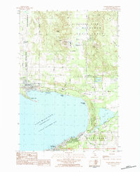 Download a high-resolution, GPS-compatible USGS topo map for Harbor Springs, MI (1984 edition)