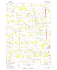 Download a high-resolution, GPS-compatible USGS topo map for Hartland, MI (1976 edition)