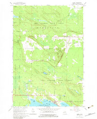 Download a high-resolution, GPS-compatible USGS topo map for Hessel, MI (1983 edition)